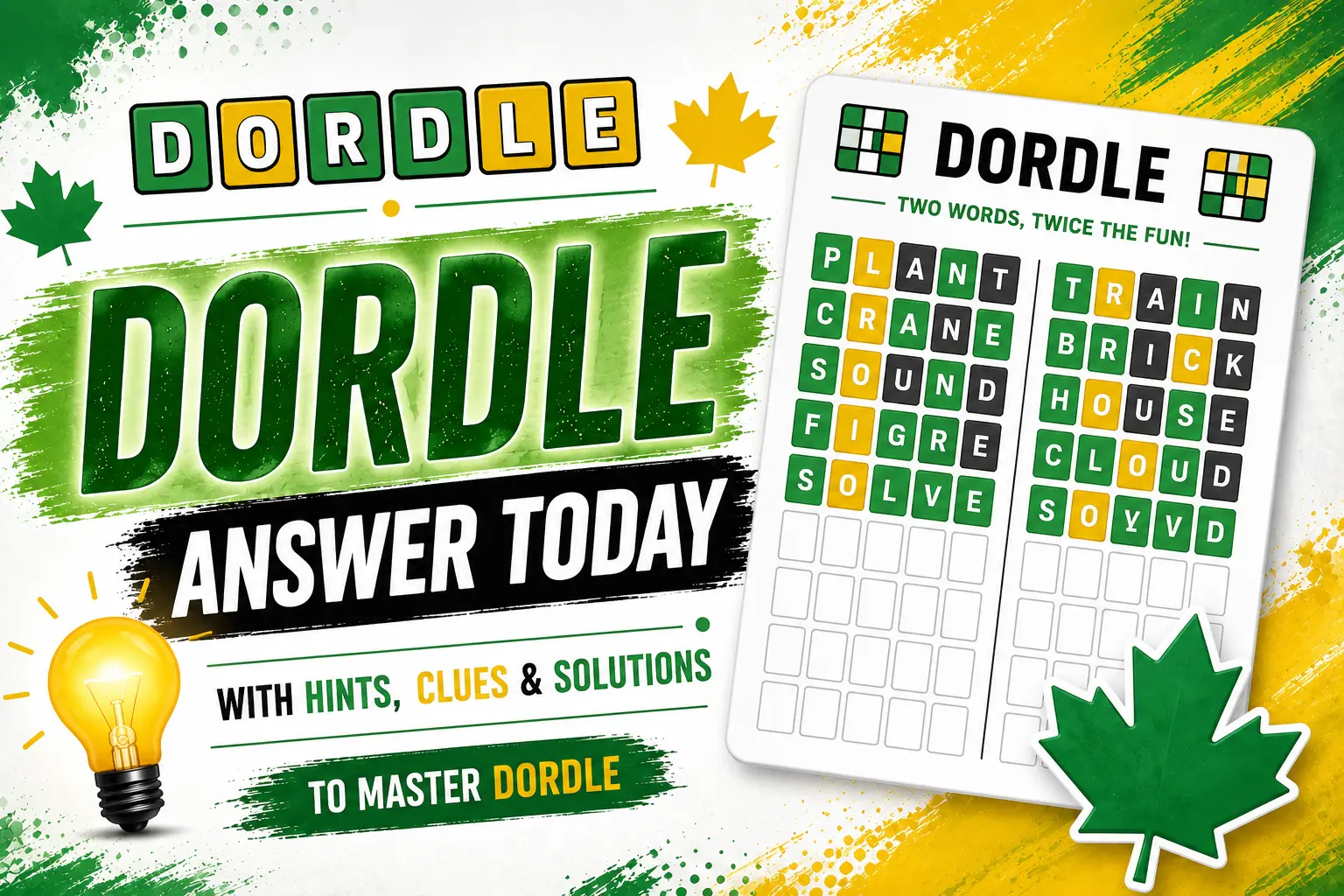 Dordle by Zaratustra: Answer Today