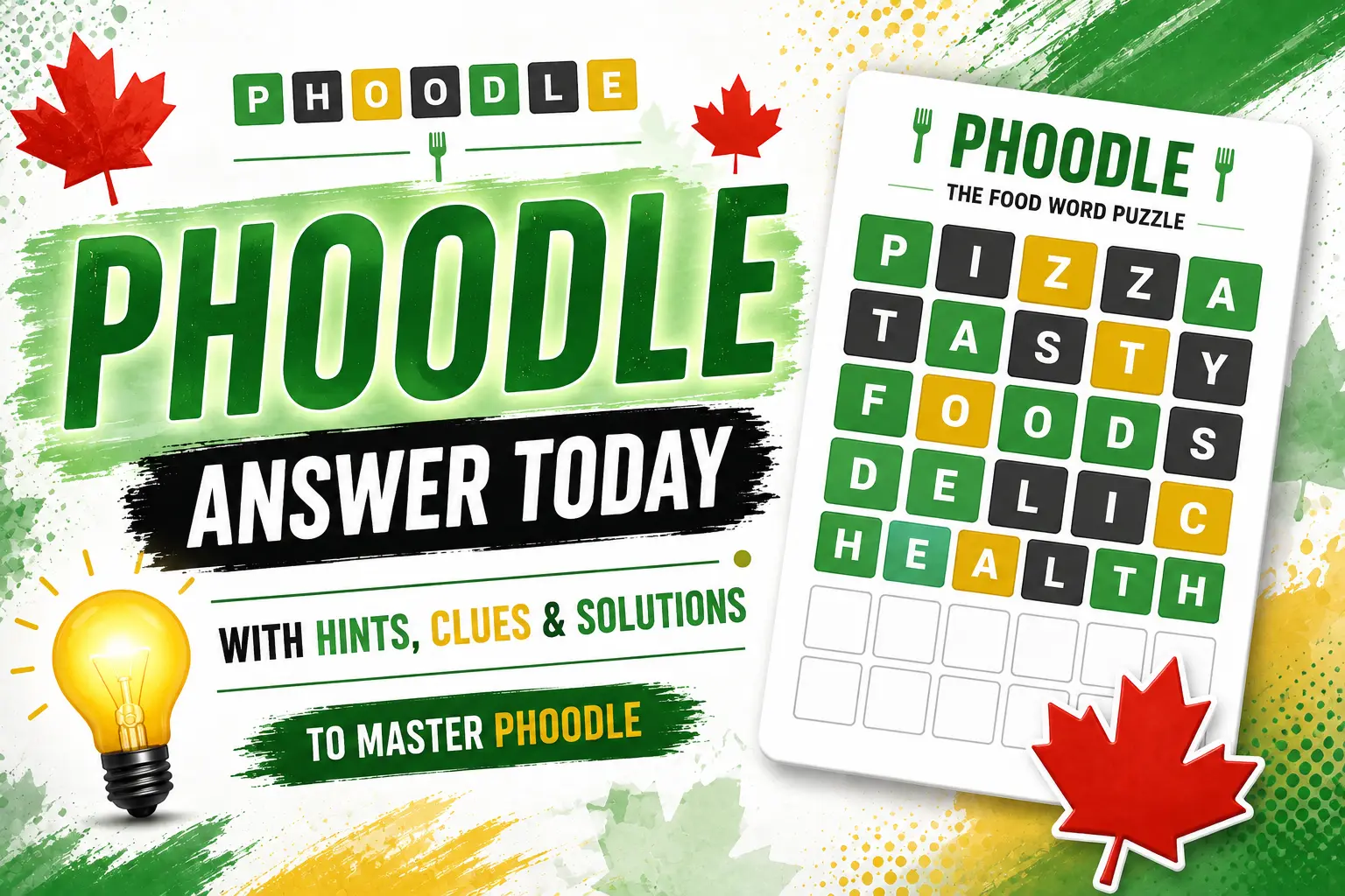 Today's Phoodle Answer with hints,